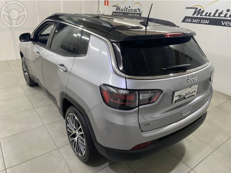 JEEP - COMPASS 2.0 LIMITED TD350 TURBO DIESEL 4X4 4P AUTOMÁTICO - 2022/2023 - PRATA - R$ 188.900,00