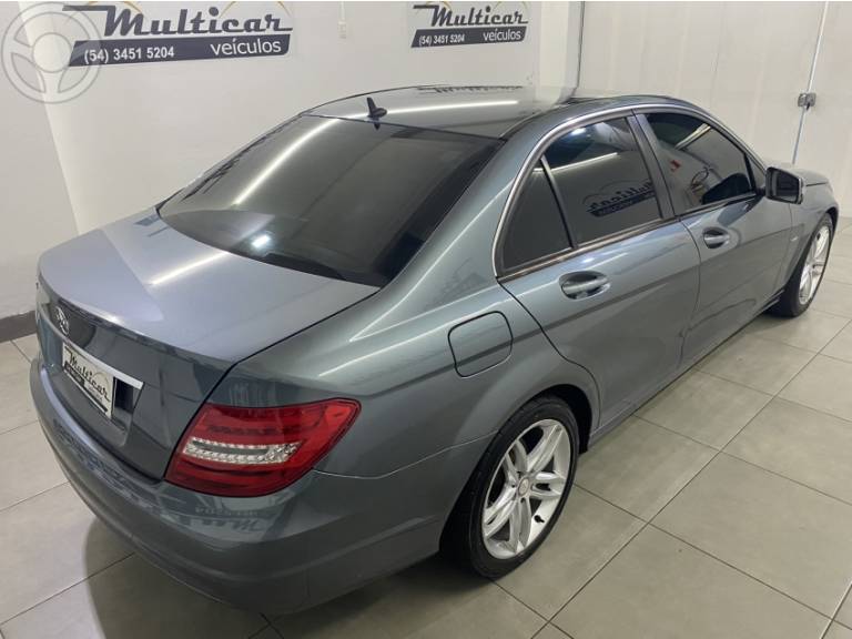 MERCEDES-BENZ - C 180 1.8 CGI CLASSIC 16V TURBO 4P AUTOMÁTICO - 2012/2012 - CINZA - R$ 69.900,00