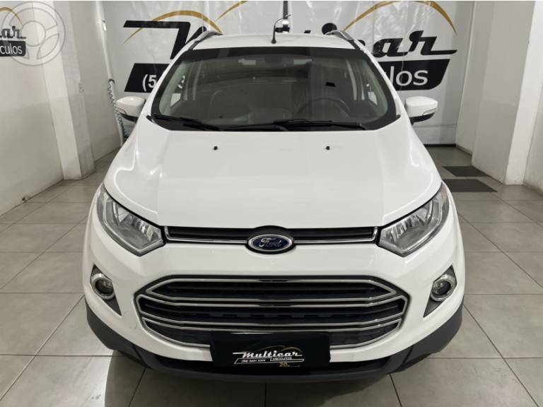 FORD - ECOSPORT 2.0 TITANIUM 16V FLEX 4P AUTOMÁTICO - 2014/2014 - BRANCA - R$ 55.900,00