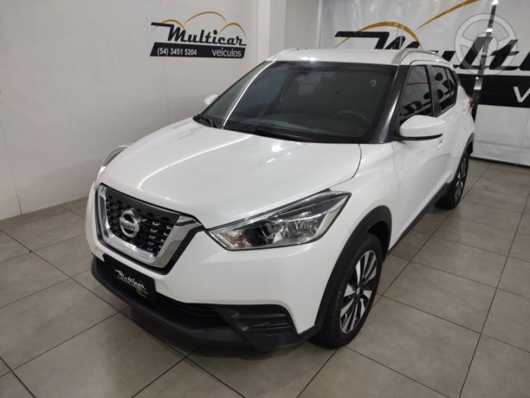 NISSAN - KICKS 1.6 16V FLEX S 4P MANUAL - 2019/2020 - BRANCA - R$ 81.500,00