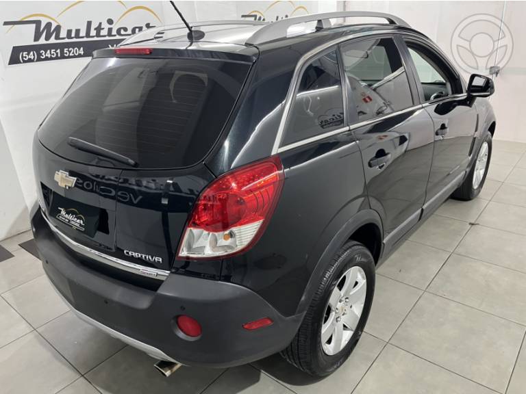 CHEVROLET - CAPTIVA 2.4 SFI ECOTEC FWD 16V 4P AUTOMÁTICO - 2011/2011 - PRETA - R$ 44.900,00