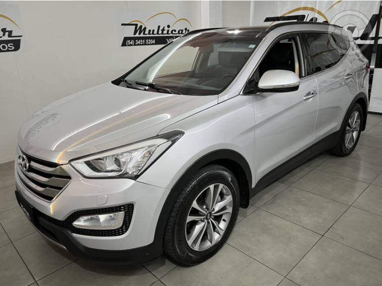 HYUNDAI - SANTA FÉ 3.3 MPFI 4X4 7 LUGARES V6 270CV 4P AUTOMÁTICO - 2015/2015 - PRATA - R$ 97.900,00
