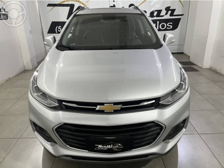 CHEVROLET - TRACKER 1.4 16V TURBO FLEX PREMIER AUTOMÁTICO - 2018/2018 - PRATA - R$ 93.900,00