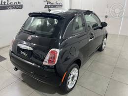 FIAT - 500 1.4 CULT 8V FLEX 2P MANUAL - 2011/2012 - PRETA - R$ 43.900,00