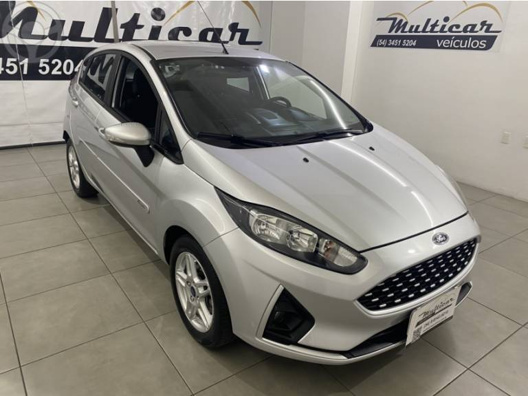 FORD - FIESTA 1.6 SEL HATCH 16V FLEX 4P AUTOMÁTICO - 2018/2018 - PRATA - R$ 59.900,00