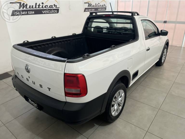 VOLKSWAGEN - SAVEIRO 1.6 MSI ROBUST CS 8V FLEX 2P MANUAL - 2021/2022 - BRANCA - R$ 64.900,00