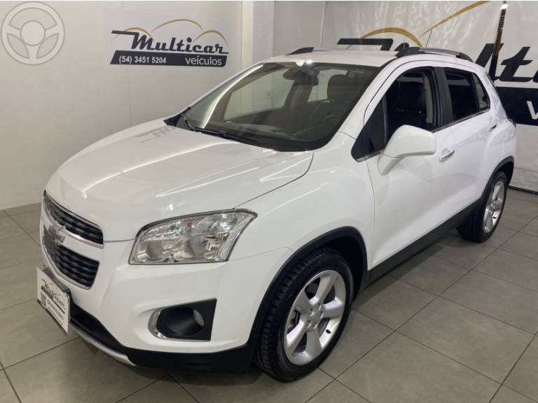 CHEVROLET - TRACKER 1.8 MPFI LTZ 4X2 16V FLEX 4P AUTOMÁTICO - 2014/2015 - BRANCA - R$ 70.900,00