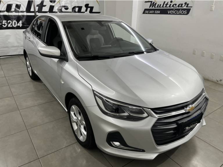 CHEVROLET - ONIX 1.0 PREMIER 12V TURBO FLEX 4P AUTOMÁTICO - 2020/2020 - PRATA - R$ 72.900,00