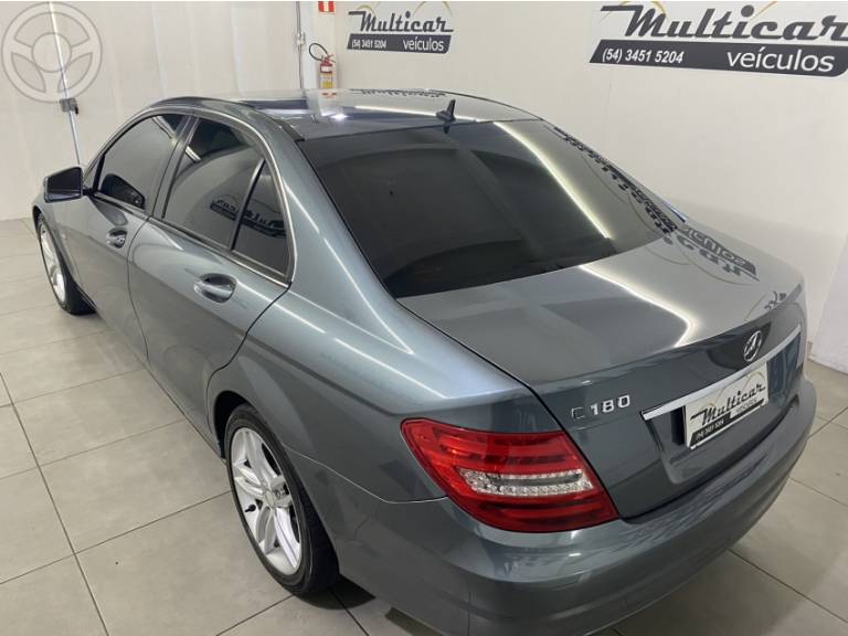 MERCEDES-BENZ - C 180 1.8 CGI CLASSIC 16V TURBO 4P AUTOMÁTICO - 2012/2012 - CINZA - R$ 69.900,00