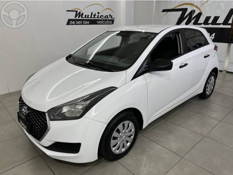 HYUNDAI - HB20 1.0 UNIQUE 12V FLEX 4P MANUAL - 2019/2019 - BRANCA - R$ 54.900,00