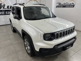 JEEP - RENEGADE 1.3 LONGITUDE T270 16V TURBO FLEX 4P AUTOMÁTICO - 2024/2025 - BRANCA - R$ 136.500,00