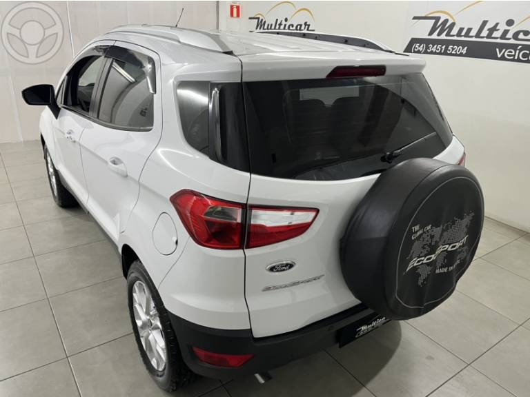 FORD - ECOSPORT 2.0 TITANIUM 16V FLEX 4P AUTOMÁTICO - 2014/2014 - BRANCA - R$ 55.900,00