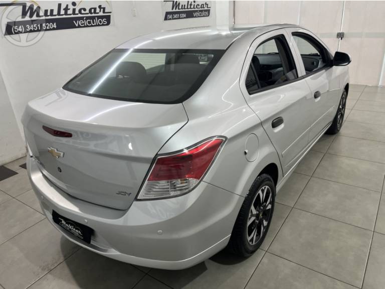 CHEVROLET - PRISMA 1.0 MPFI JOY 8V FLEX 4P MANUAL - 2017/2018 - PRATA - R$ 47.900,00
