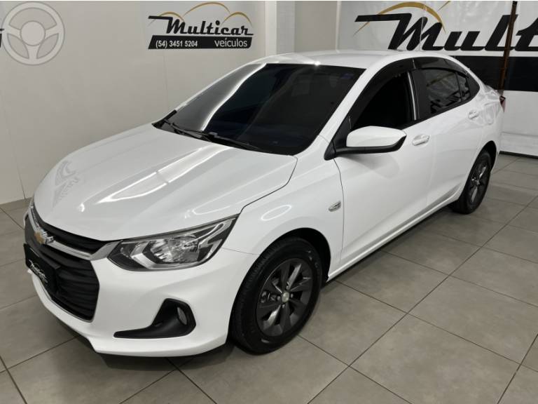 CHEVROLET - ONIX 1.0 LTZ 12V TURBO FLEX 4P MANUAL - 2021/2022 - BRANCA - R$ 76.900,00