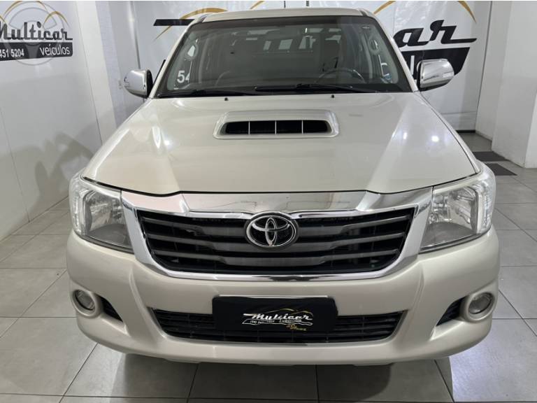 TOYOTA - HILUX 3.0 SRV 4X4 CD 16V TURBO INTERCOOLER DIESEL 4P AUTOMÁTICO - 2012/2012 - PRATA - R$ 127.000,00