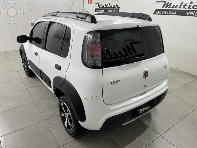 FIAT - UNO 1.3 FIREFLY FLEX WAY 4P MANUAL - 2020/2020 - BRANCA - R$ 52.500,00
