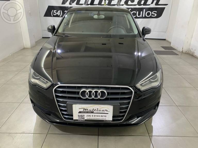 AUDI - A3 1.4 TFSI SEDAN ATTRACTION 16V 4P S-TRONIC - 2015/2016 - PRETA - R$ 81.900,00