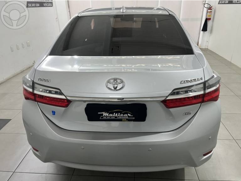 TOYOTA - COROLLA 2.0 XEI 16V FLEX 4P AUTOMÁTICO - 2019/2019 - PRATA - R$ 108.900,00