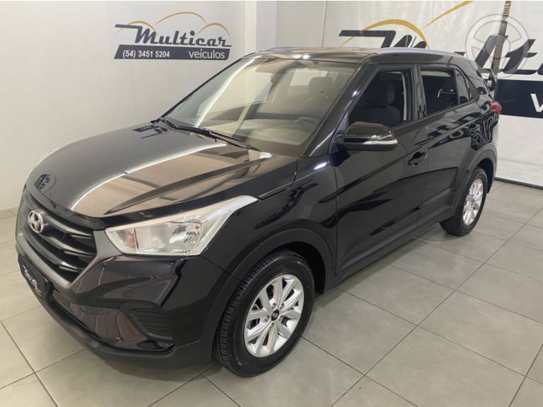 HYUNDAI - CRETA 1.6 16V FLEX SMART AUTOMÁTICO - 2019/2020 - PRETA - R$ 89.900,00