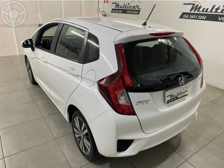 HONDA - FIT 1.5 EX 16V FLEX 4P AUTOMÁTICO - 2015/2016 - BRANCA - R$ 68.900,00