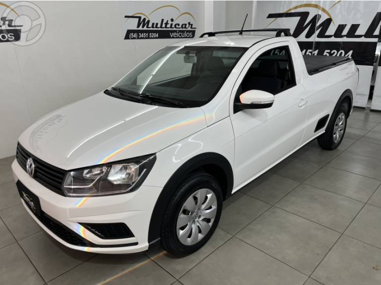 VOLKSWAGEN - SAVEIRO 1.6 MSI TRENDLINE CS 8V FLEX 2P MANUAL - 2017/2017 - BRANCA - R$ 59.900,00