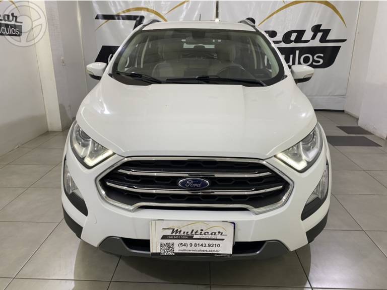 FORD - ECOSPORT 1.5 TITANIUM 16V FLEX 4P AUTOMÁTICO - 2019/2020 - BRANCA - R$ 81.900,00