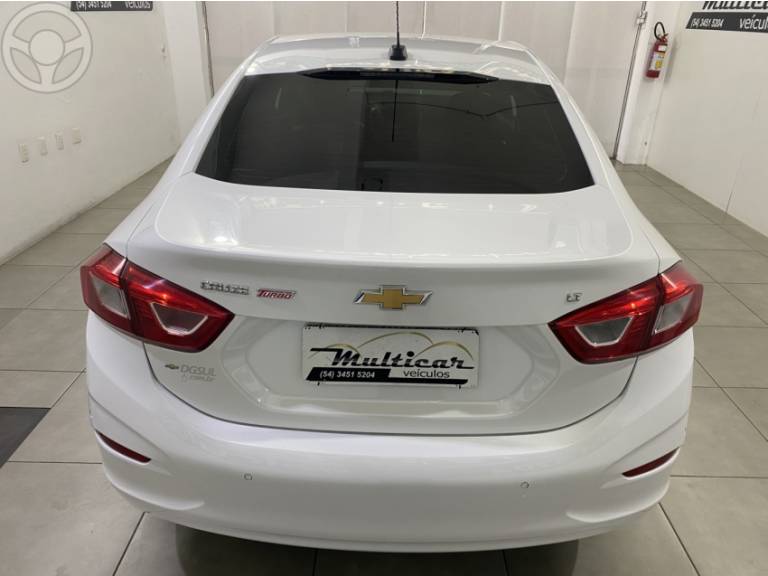 CHEVROLET - CRUZE 1.4 TURBO LT 16V FLEX 4P AUTOMÁTICO - 2019/2019 - BRANCA - R$ 92.900,00