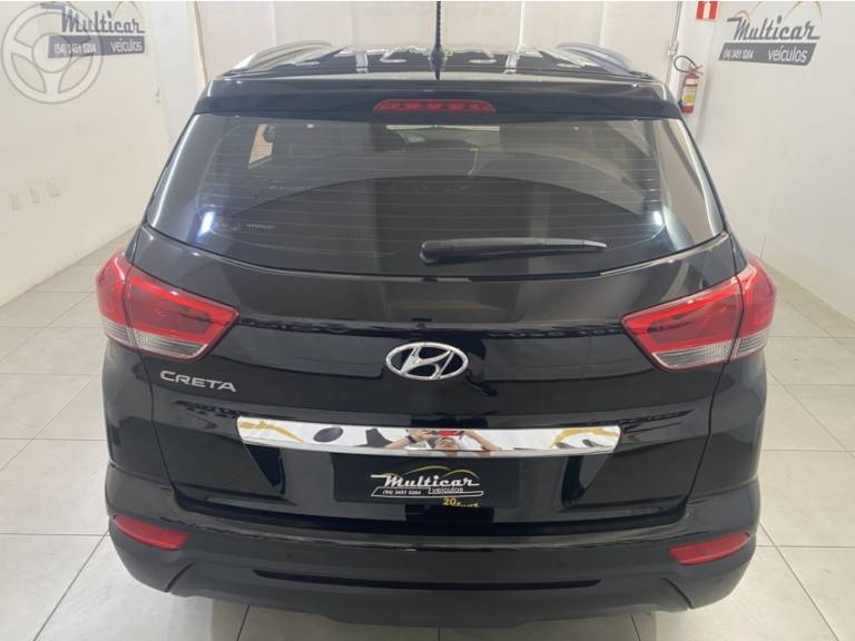 HYUNDAI - CRETA 1.6 16V FLEX SMART AUTOMÁTICO - 2019/2020 - PRETA - R$ 92.900,00