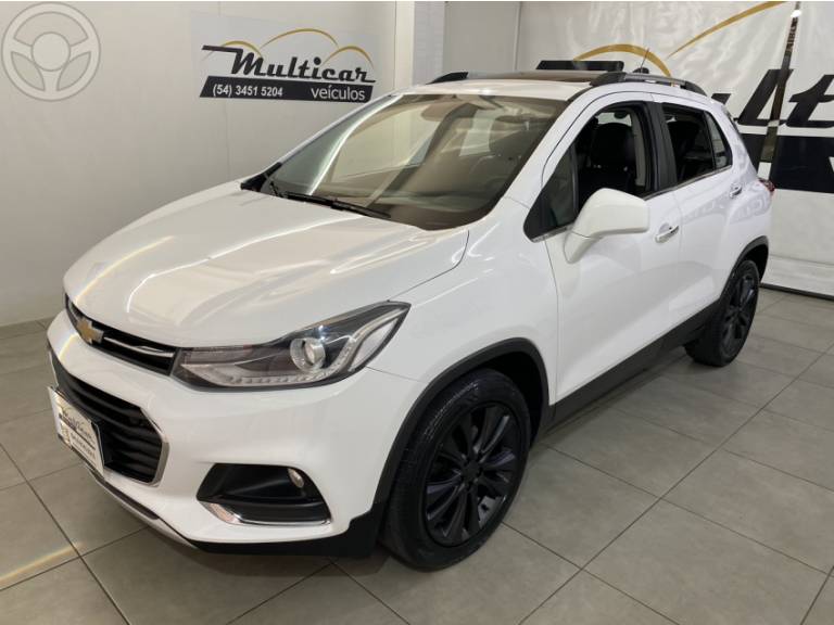 CHEVROLET - TRACKER 1.4 16V TURBO FLEX LTZ AUTOMÁTICO - 2017/2017 - BRANCA - R$ 88.900,00