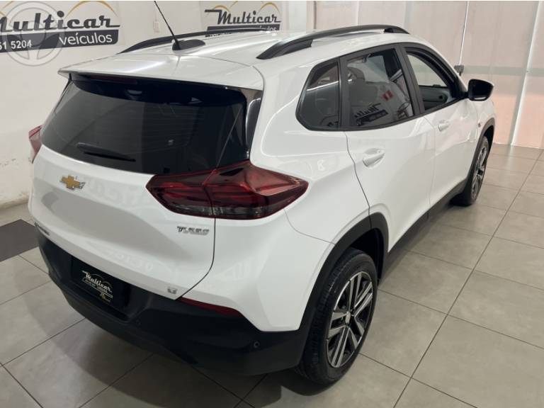 CHEVROLET - TRACKER 1.0 12V LT TURBO FLEX 4P AUTOMÁTICO - 2023/2024 - BRANCA - R$ 106.900,00