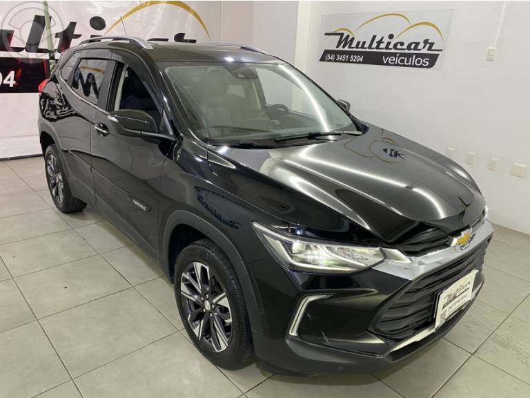 CHEVROLET - TRACKER 1.2 12V PREMIER TURBO FLEX 4P AUTOMÁTICO - 2021/2022 - PRETA - R$ 123.500,00