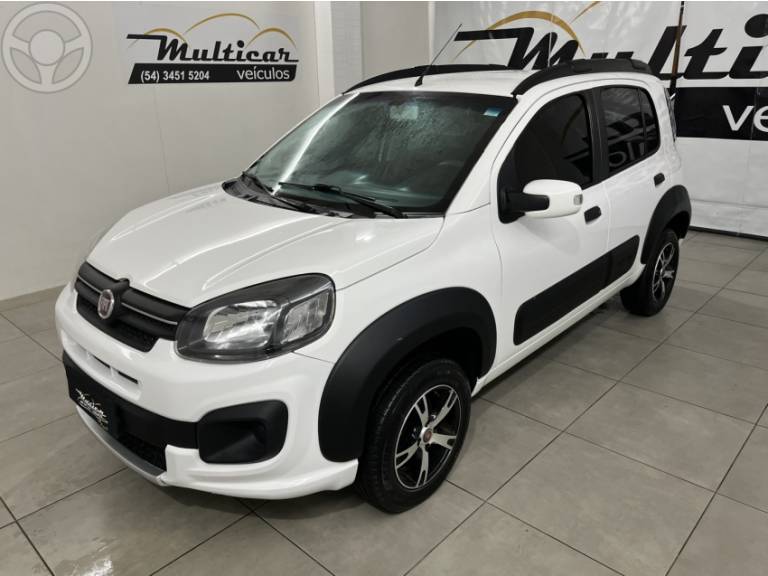 FIAT - UNO 1.3 FIREFLY FLEX WAY 4P MANUAL - 2020/2020 - BRANCA - R$ 52.500,00