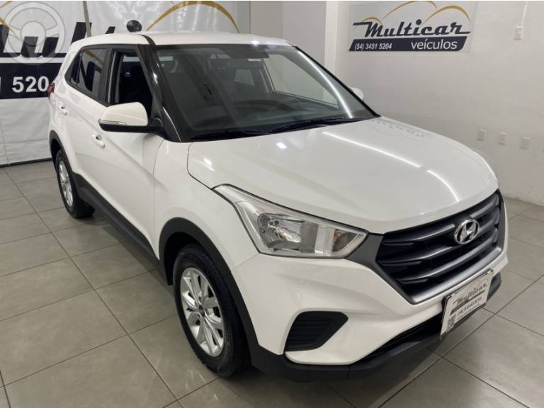 HYUNDAI - CRETA 1.6 16V ATTITUDE FLEX AUTOMÁTICO - 2019/2020 - BRANCA - R$ 89.900,00