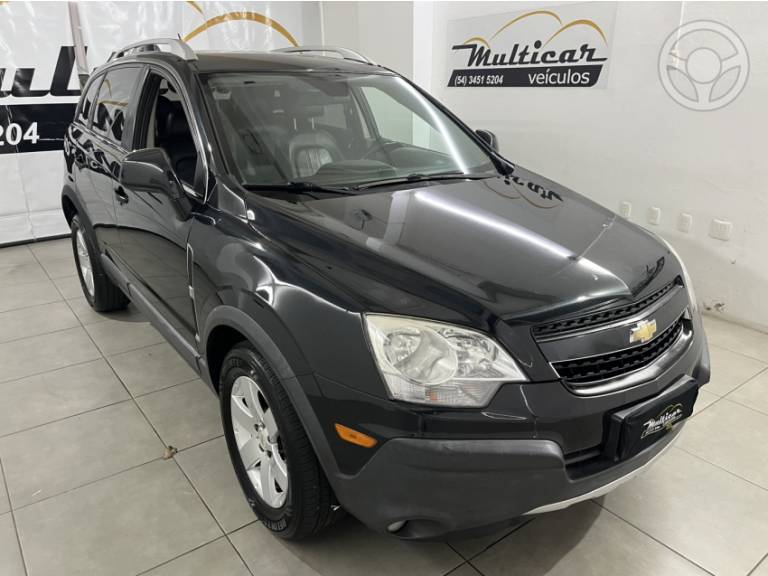 CHEVROLET - CAPTIVA 2.4 SFI ECOTEC FWD 16V 4P AUTOMÁTICO - 2011/2011 - PRETA - R$ 44.900,00