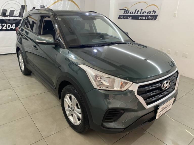 HYUNDAI - CRETA 1.6 16V FLEX ATTITUDE MANUAL - 2018/2019 - VERDE - R$ 84.500,00