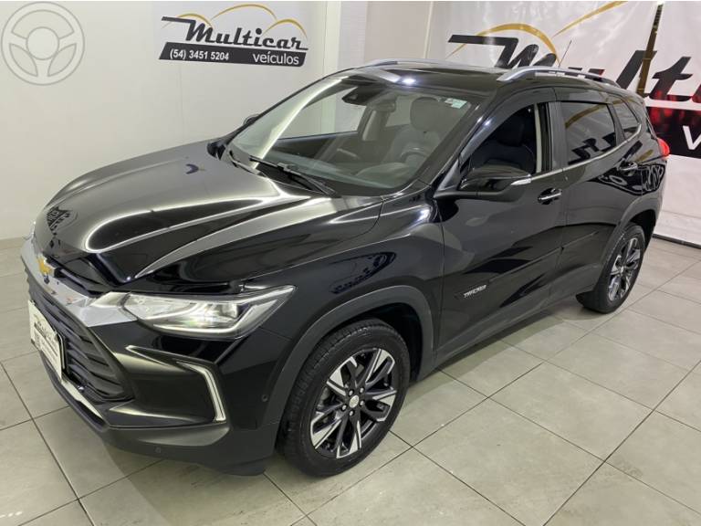 CHEVROLET - TRACKER 1.2 12V PREMIER TURBO FLEX 4P AUTOMÁTICO - 2021/2022 - PRETA - R$ 119.900,00