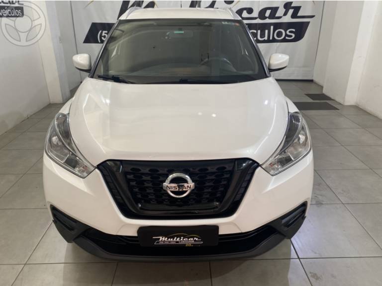 NISSAN - KICKS 1.6 16V FLEX S XTRONIC 4P AUTOMÁTICO - 2019/2020 - BRANCA - R$ 84.900,00