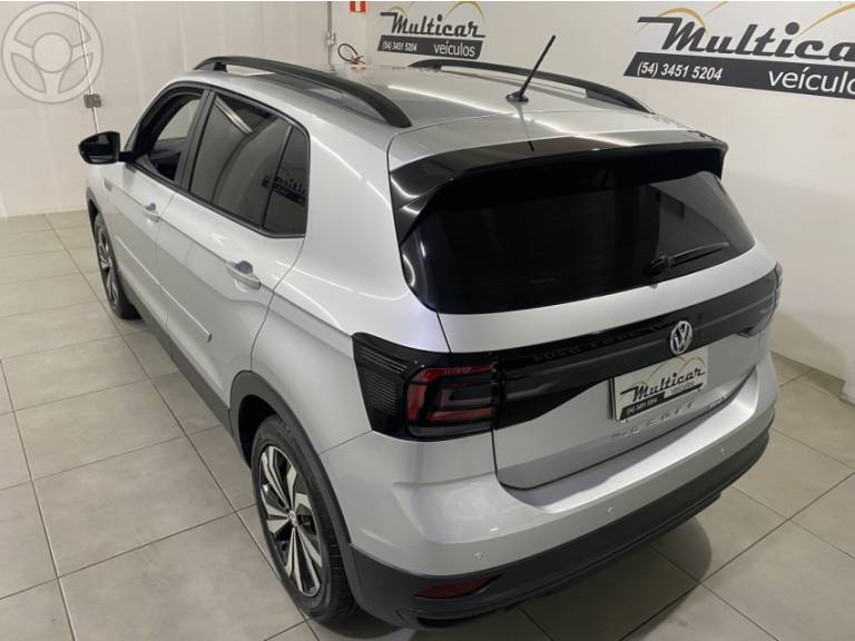 VOLKSWAGEN - T-CROSS 1.0 TSI 12V FLEX 4P AUTOMÁTICO - 2021/2021 - PRATA - R$ 102.900,00