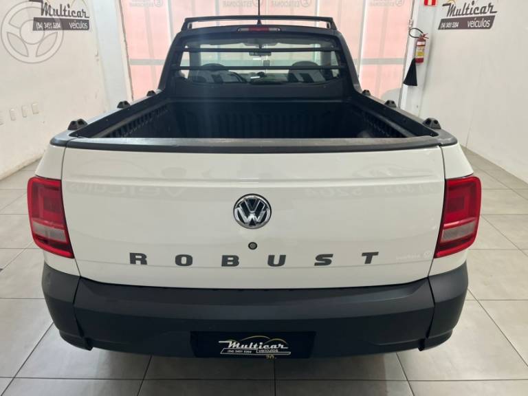 VOLKSWAGEN - SAVEIRO 1.6 MSI ROBUST CS 8V FLEX 2P MANUAL - 2021/2022 - BRANCA - R$ 64.900,00