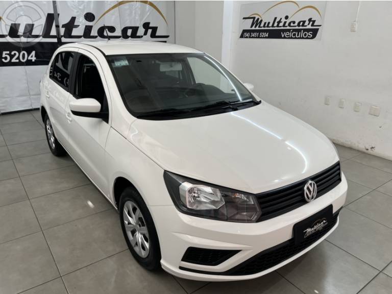 VOLKSWAGEN - GOL 1.0 12V MPI TOTALFLEX 4P MANUAL - 2019/2019 - BRANCA - R$ 42.500,00