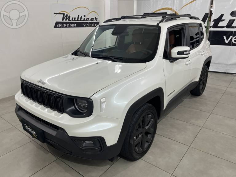 JEEP - RENEGADE 1.3 T270 16V TURBO FLEX 4P AUTOMÁTICO - 2023/2023 - BRANCA - R$ 107.000,00