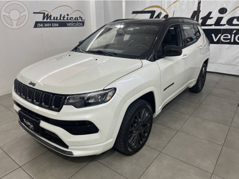 JEEP - COMPASS 1.3 SERIE S T270 16V TURBO FLEX 4P AUTOMÁTICO - 2022/2023 - BRANCA - R$ 160.000,00