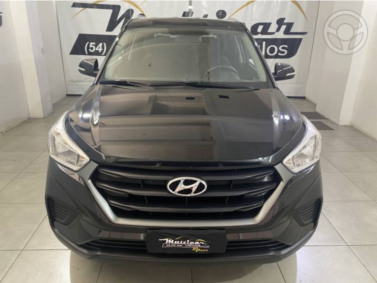 HYUNDAI - CRETA 1.6 16V FLEX SMART AUTOMÁTICO - 2019/2020 - PRETA - R$ 89.900,00