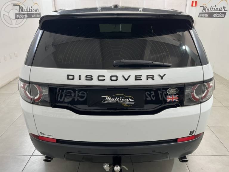 LAND ROVER - DISCOVERY SPORT 2.0 16V TD4 TURBO DIESEL HSE 4P AUTOMÁTICO - 2015/2016 - BRANCA - R$ 116.900,00