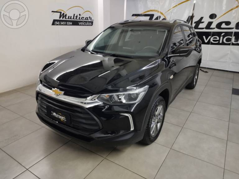 CHEVROLET - TRACKER 1.0 12V LT TURBO FLEX 4P AUTOMÁTICO - 2020/2021 - PRETA - R$ 92.500,00