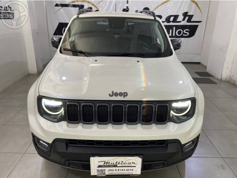 JEEP - RENEGADE 1.3 LONGITUDE T270 16V TURBO FLEX 4P AUTOMÁTICO - 2023/2024 - BRANCA - R$ 137.500,00