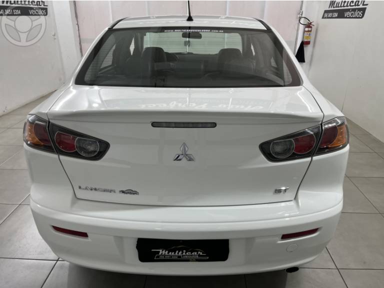 MITSUBISHI - LANCER 2.0 GT 16V 4P AUTOMÁTICO - 2013/2013 - BRANCA - R$ 64.500,00