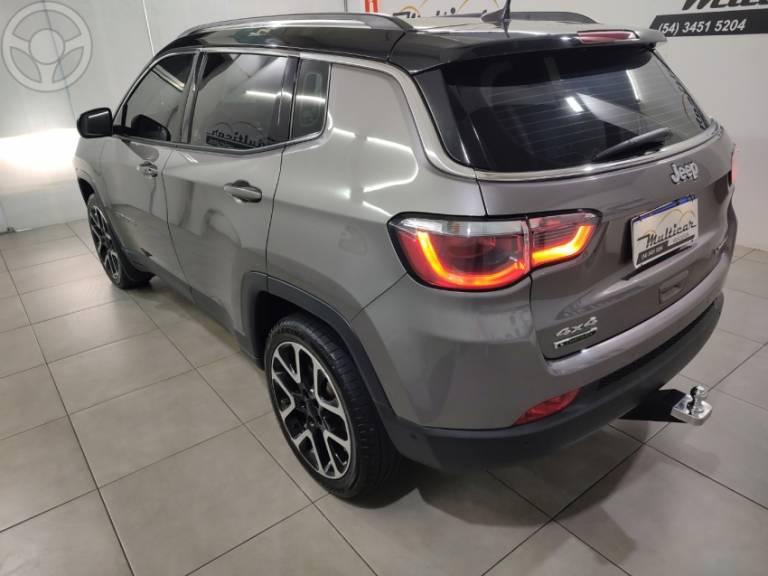 JEEP - COMPASS 2.0 16V DIESEL LIMITED 4X4 AUTOMÁTICO - 2019/2020 - CINZA - R$ 132.900,00