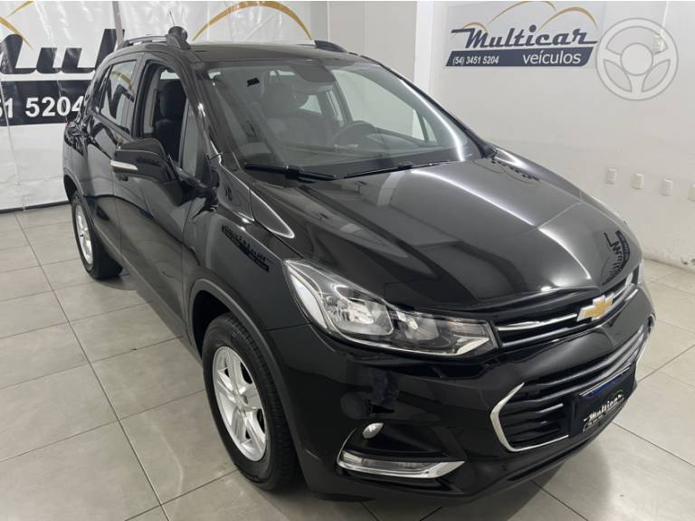 CHEVROLET - TRACKER 1.4 16V TURBO FLEX LT AUTOMÁTICO - 2019/2019 - PRETA - R$ 83.900,00