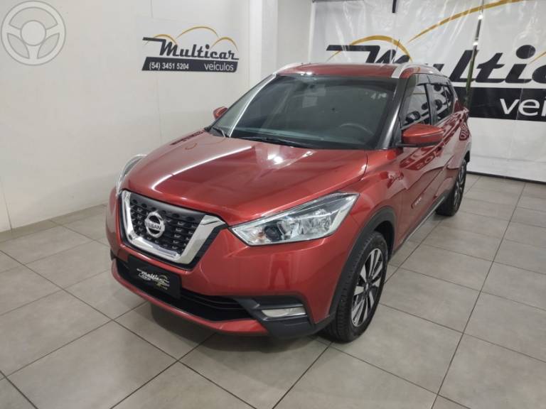 NISSAN - KICKS 1.6 16V FLEX SV 4P XTRONIC - 2019/2020 - VERMELHA - R$ 84.900,00